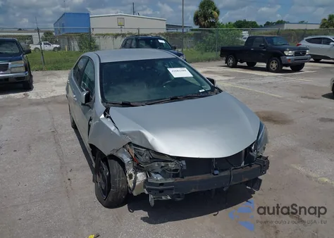 2017 Toyota Corolla L из США, поврежденный, VIN 2T1BURHE3HC841152